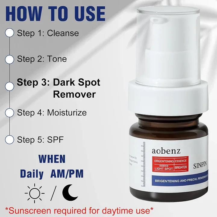 Facial and body spot-removing essence